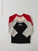 ［Aosta］Dot Raglan Tee