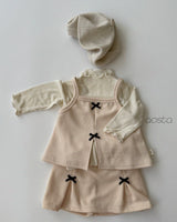 ［Aosta］Bibi Ribbon Skirt Pants