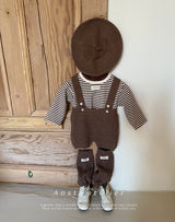 ［Aosta］Knit overalls