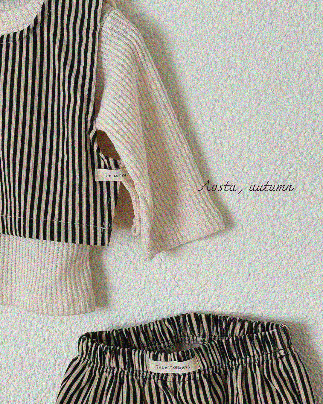 ［Aosta］Louis Stripe Vest