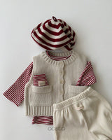 ［Aosta］Knit Cookie Beret