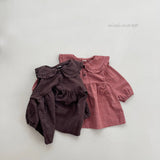 ［mimi market］Mail collar one-piece