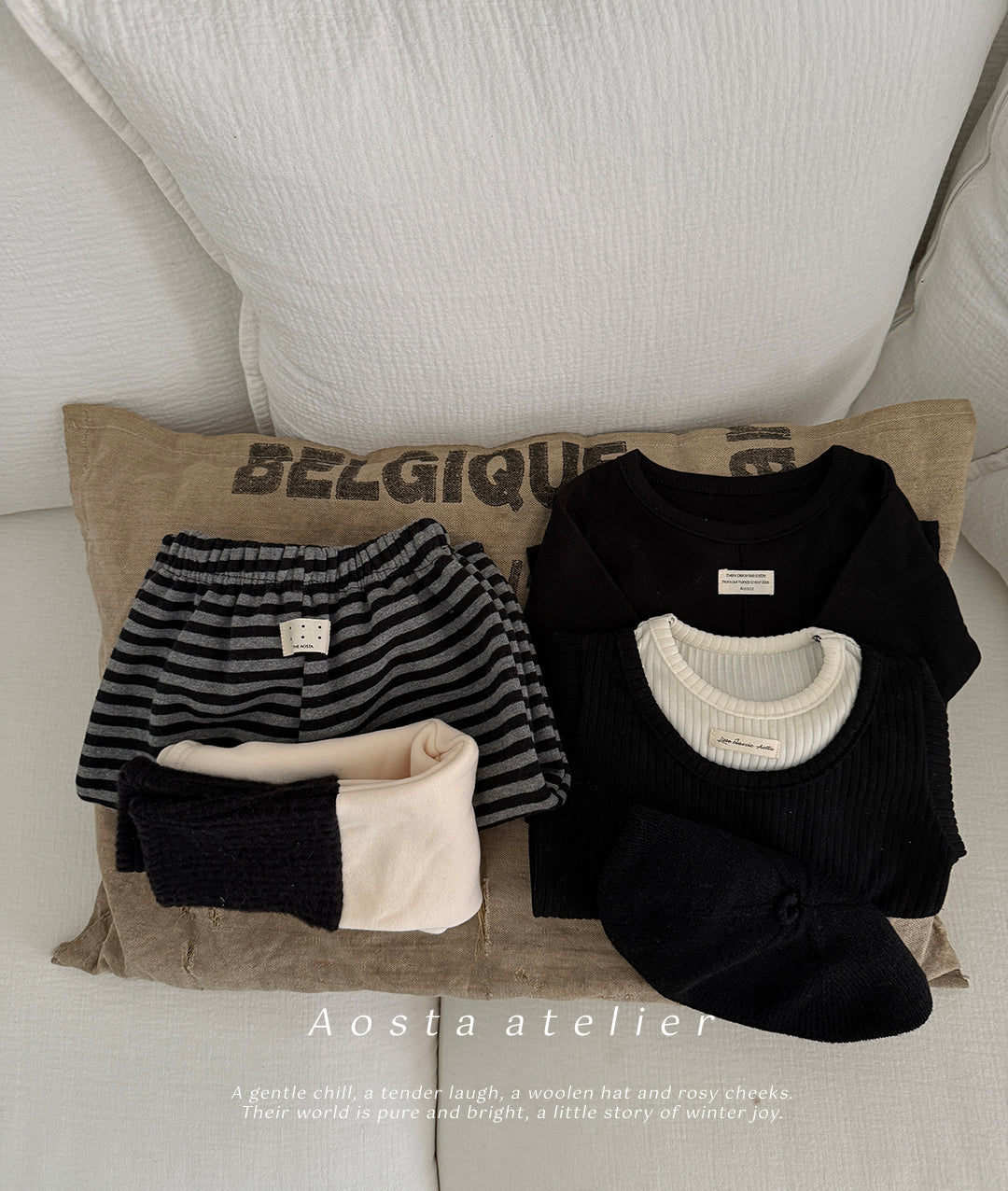 ［Aosta］Choco pants