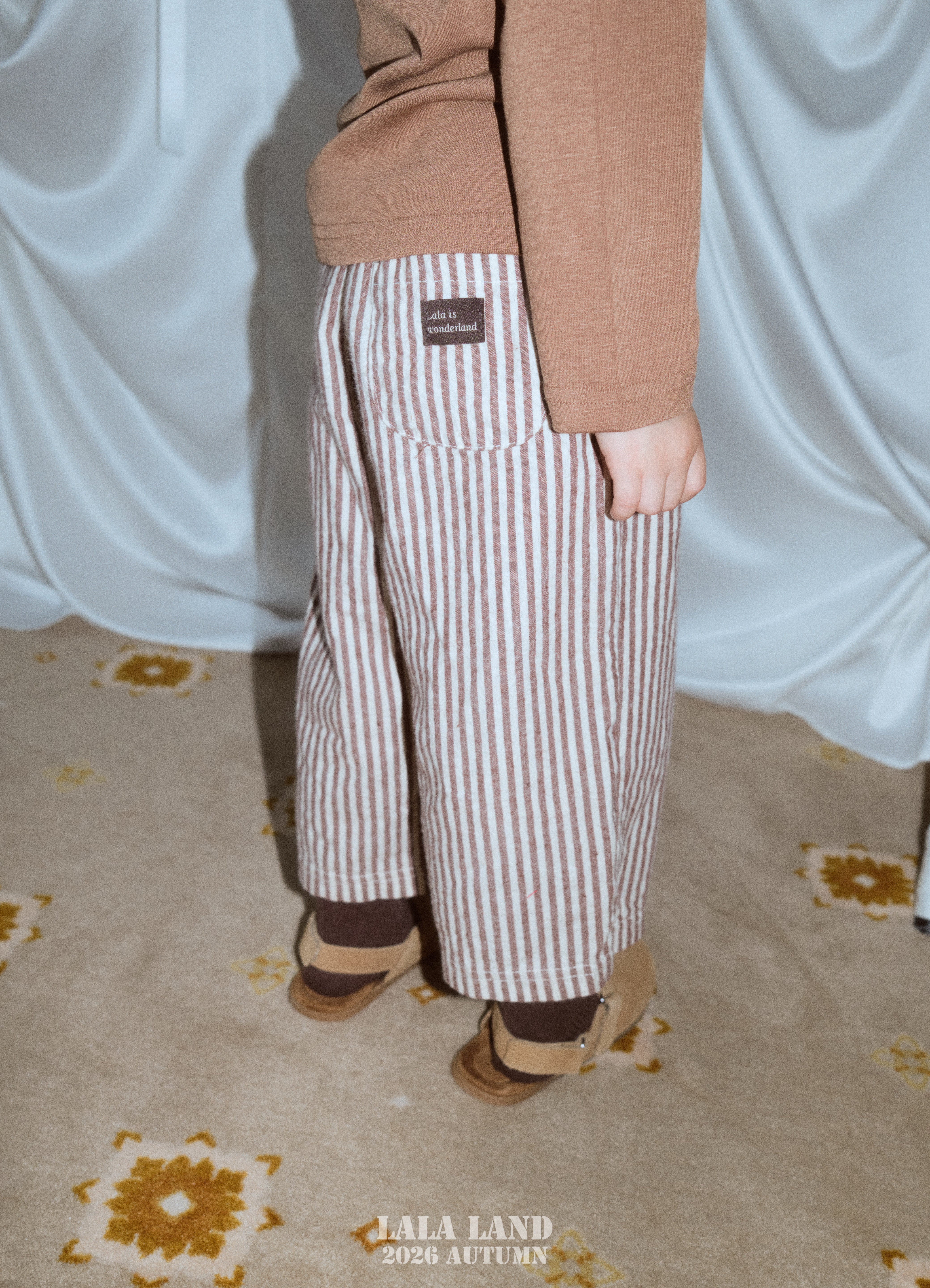 ［Lala land］Coco stripe pants