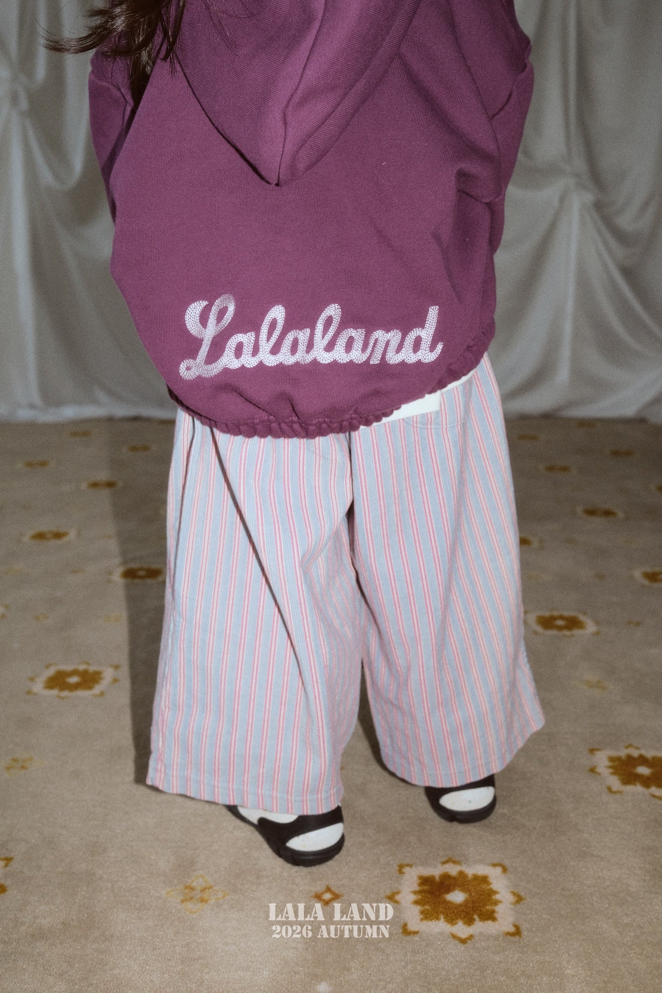 ［Lala land］Beans hood zip up