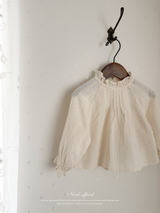 Flora tuck blouse
