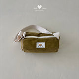 ［Lala land］One tone corduroy cross bag