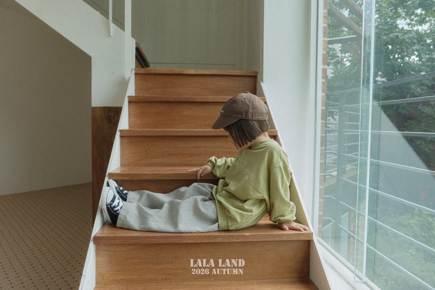 ［Lala land］Lits check pants