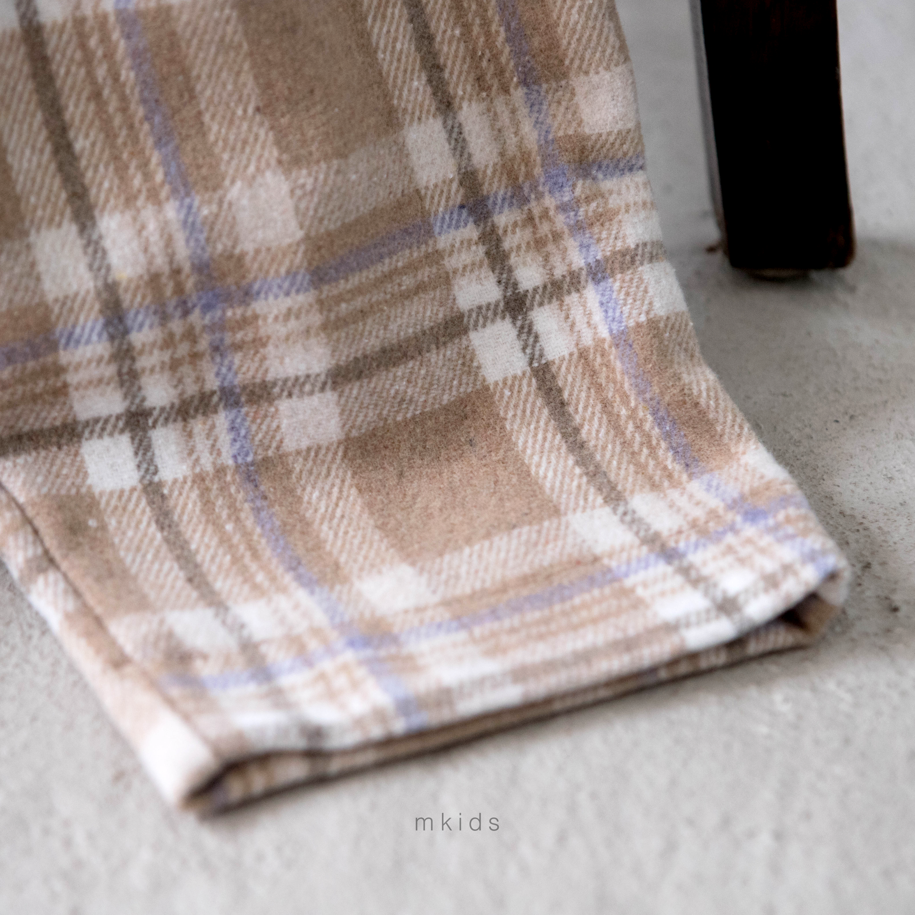 ［mkids］Oliver check pants