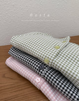 ［Aosta］Kiki Check Cardigan