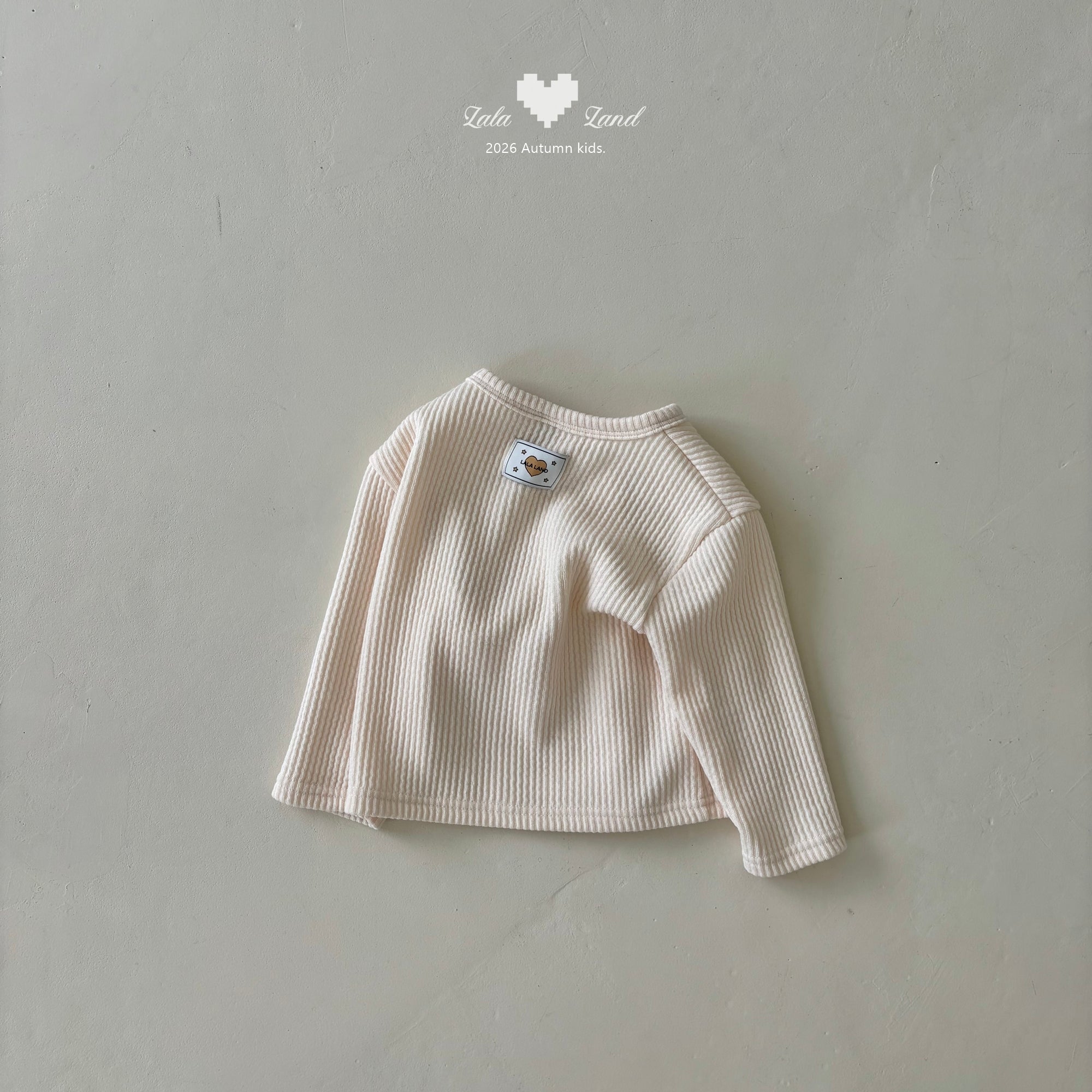 ［Lala land］Alpha rib cardigan