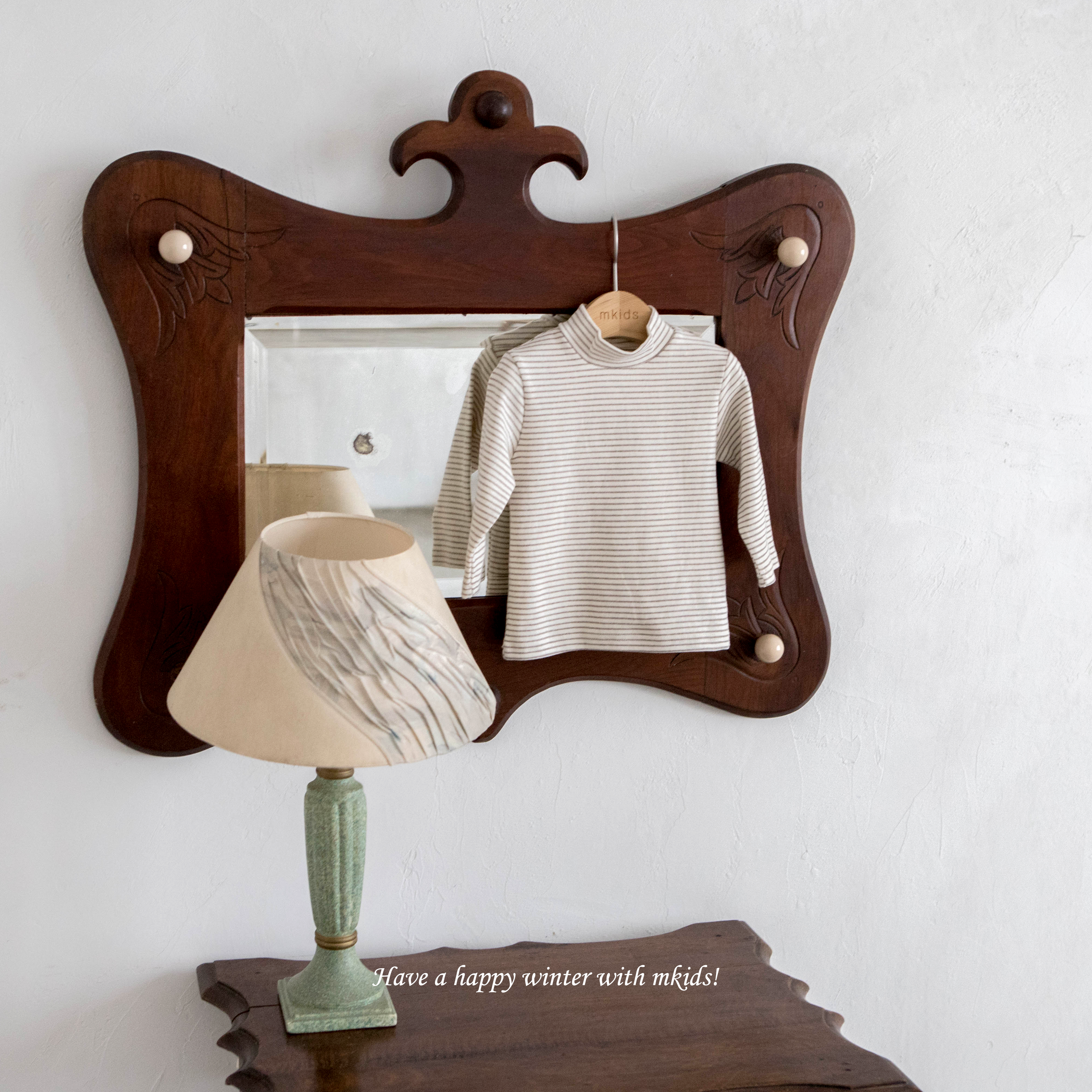 ［mkids］Eddy halfneck tops