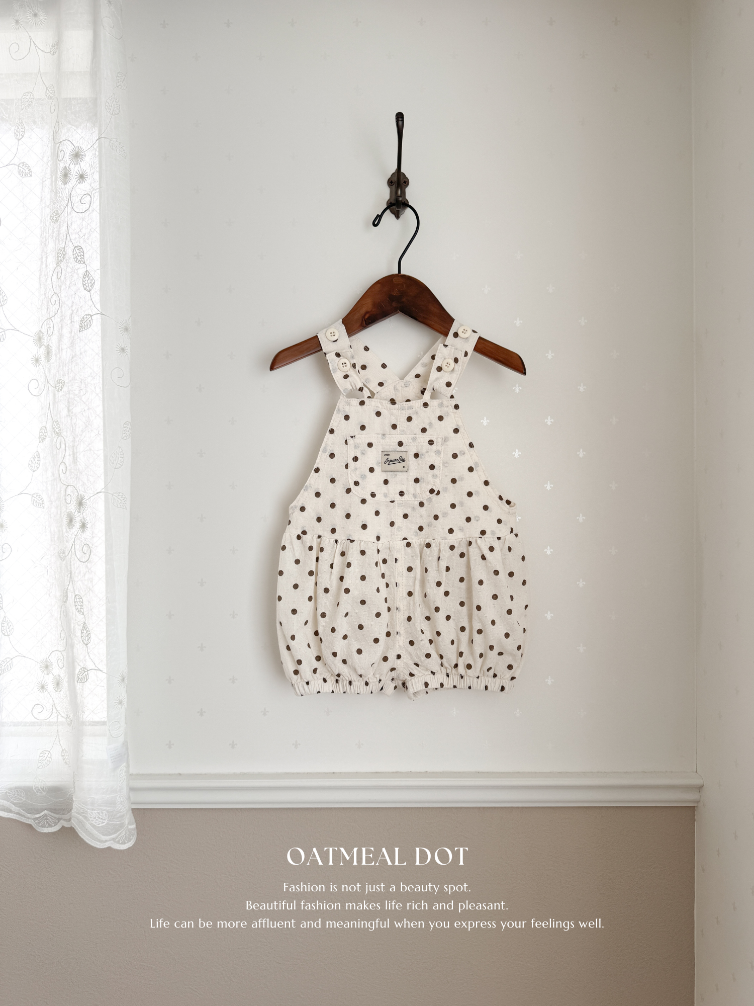 Bloom berry overalls