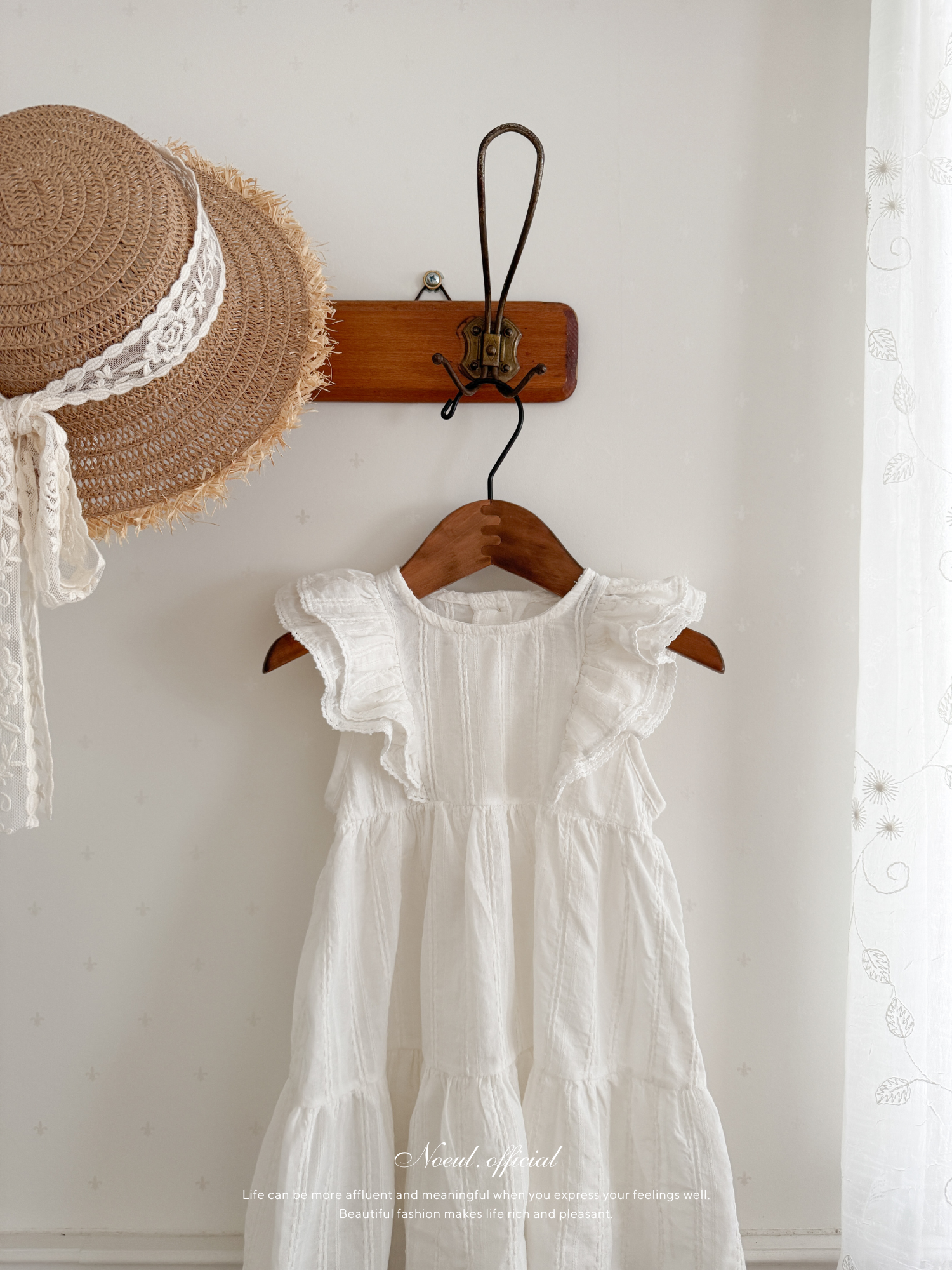 Rozy wing frill one-piece