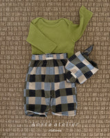 ［Aosta］Patchwork Pants