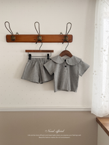 Mini check short pants