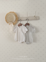 Rabi frill puff rompers
