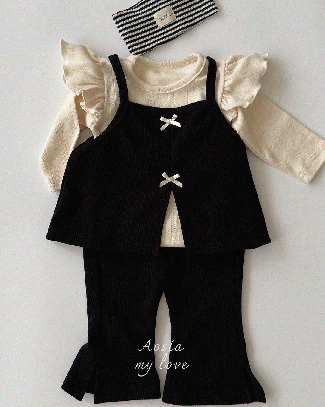 ［Aosta］Bibi Flare Pants