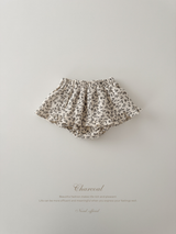 Leaf frill cancan skirt