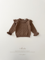 Petit wing knit tops