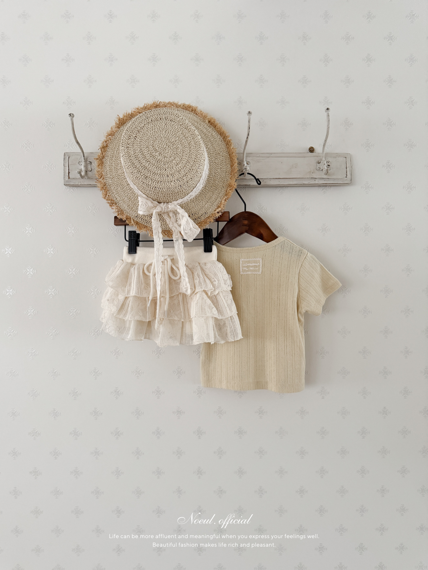 More eyelet tee