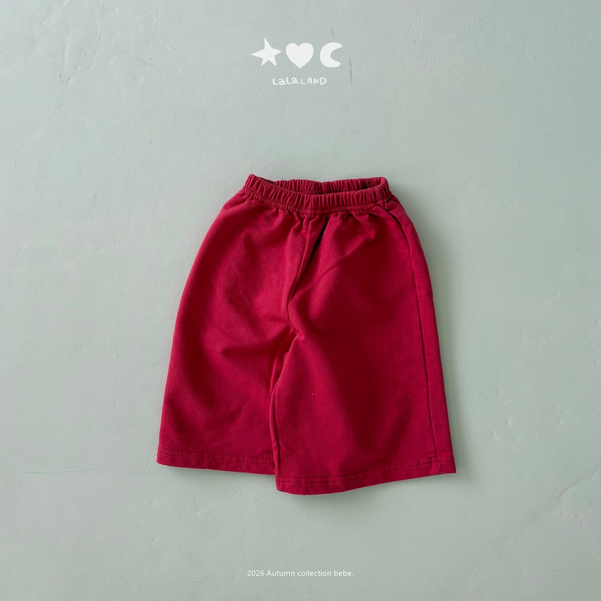 ［Lala land］Glam wide pants
