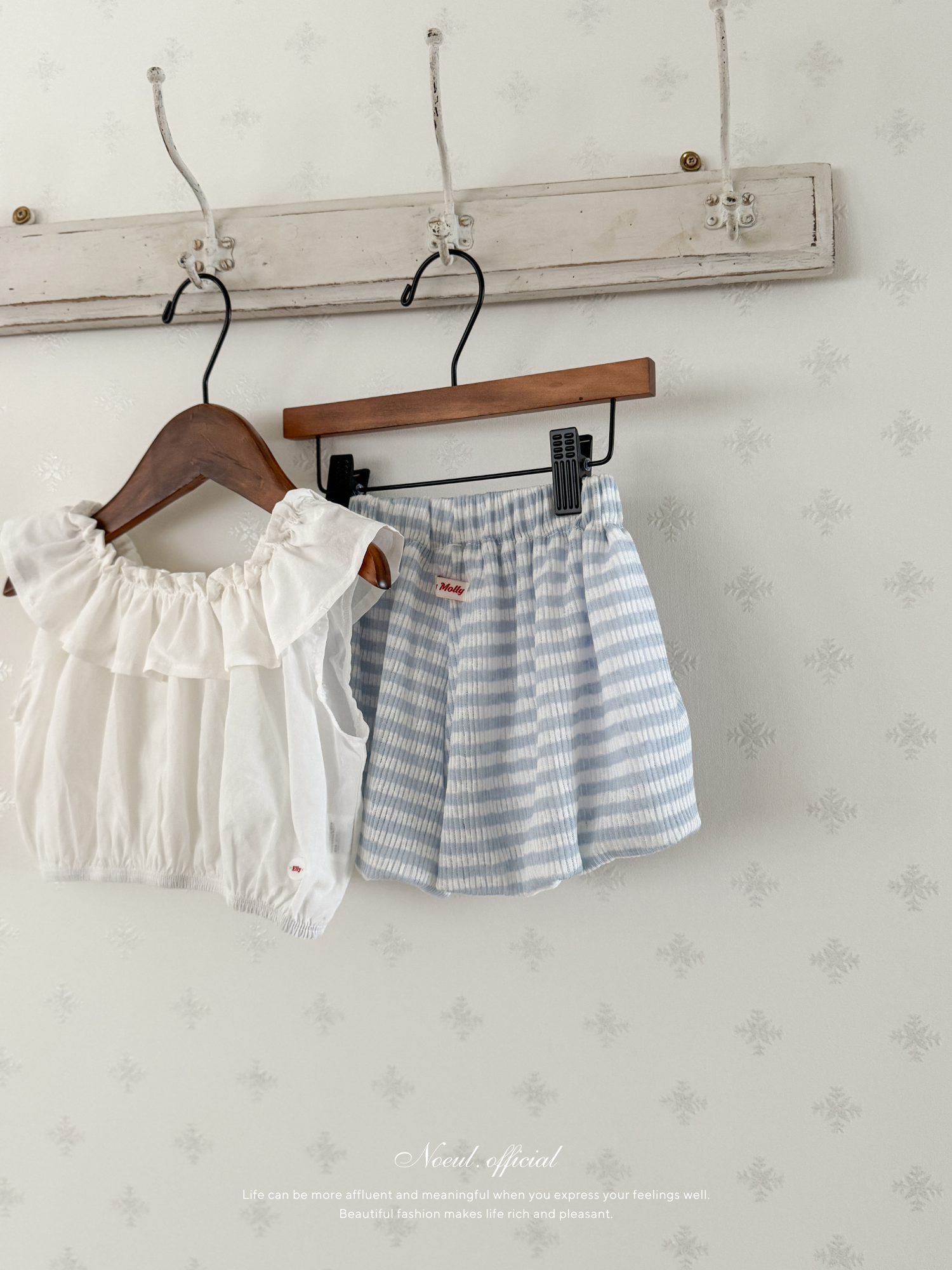 Blanche frill blouse