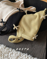 ［Aosta］Bibi Ribbon Vest