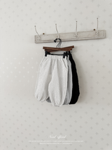 Dot crinkle jogger pants