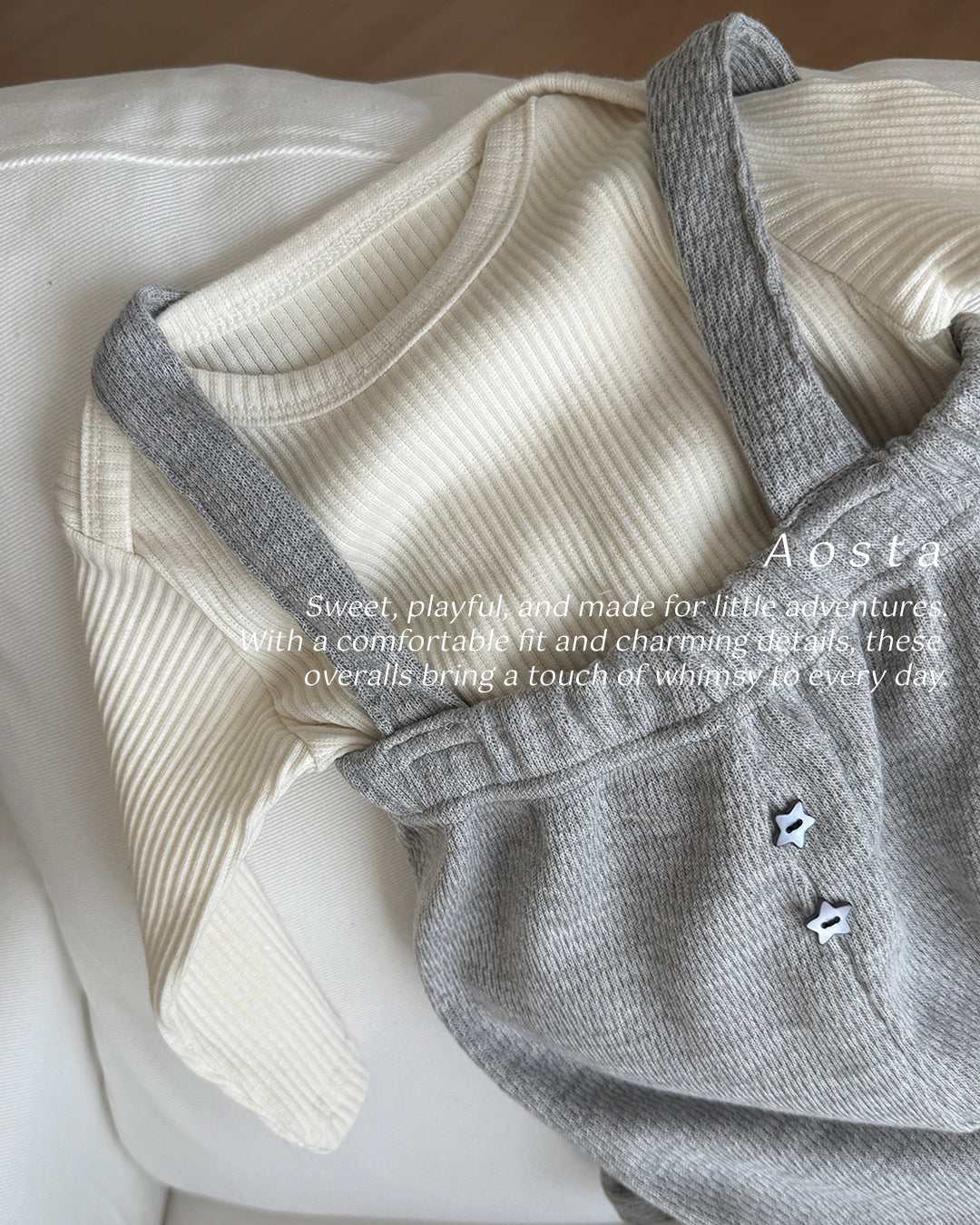 ［Aosta］Star Candy Overalls