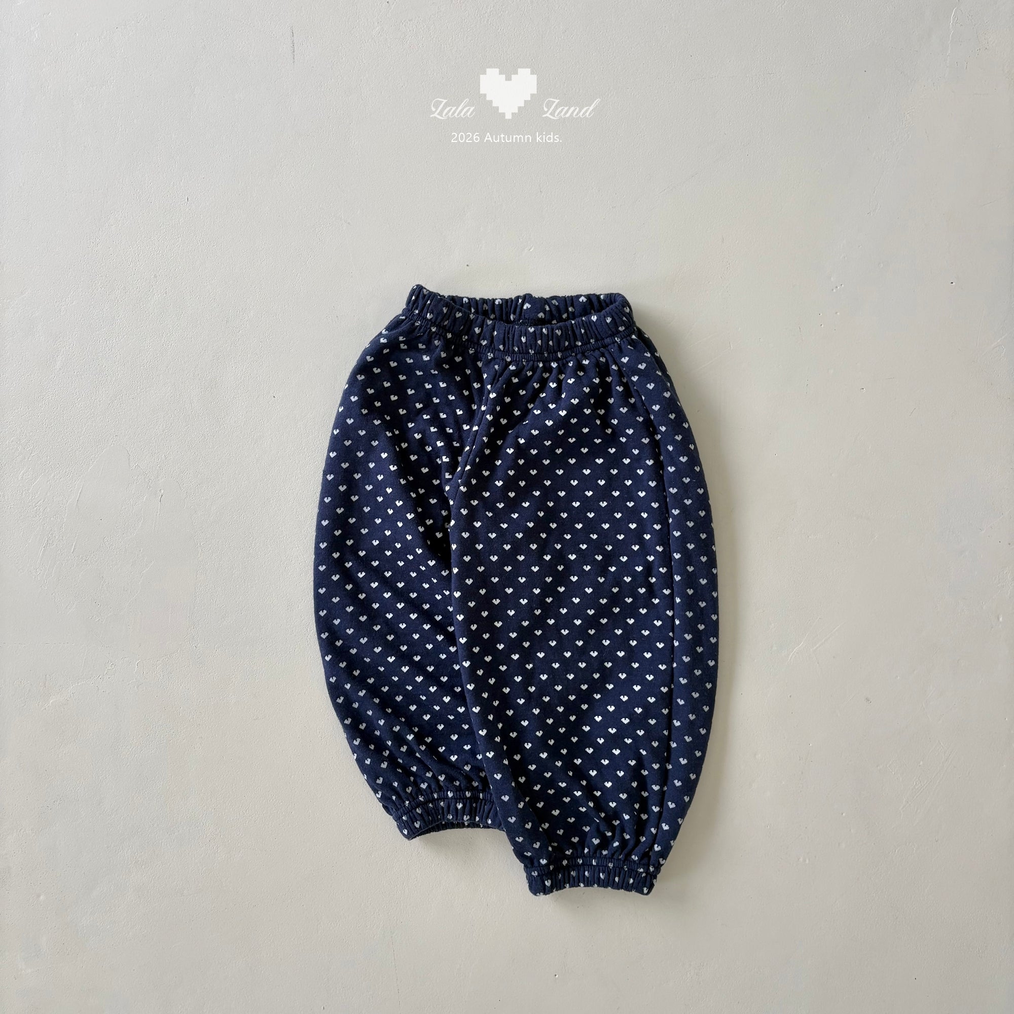 ［Lala land］Heart jogger pants