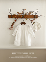 Petit pintuck bebe dress