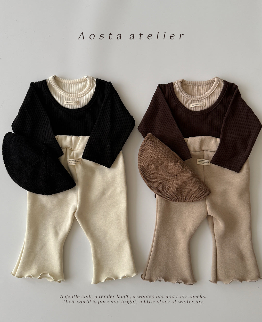 ［Aosta］Layered tee