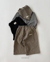 ［Aosta］Louis Stripe Pants