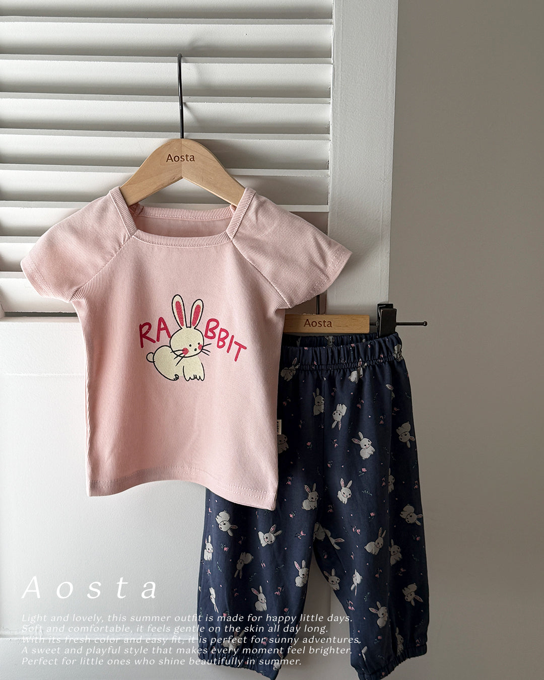 ［Aosta］Rabbit tee