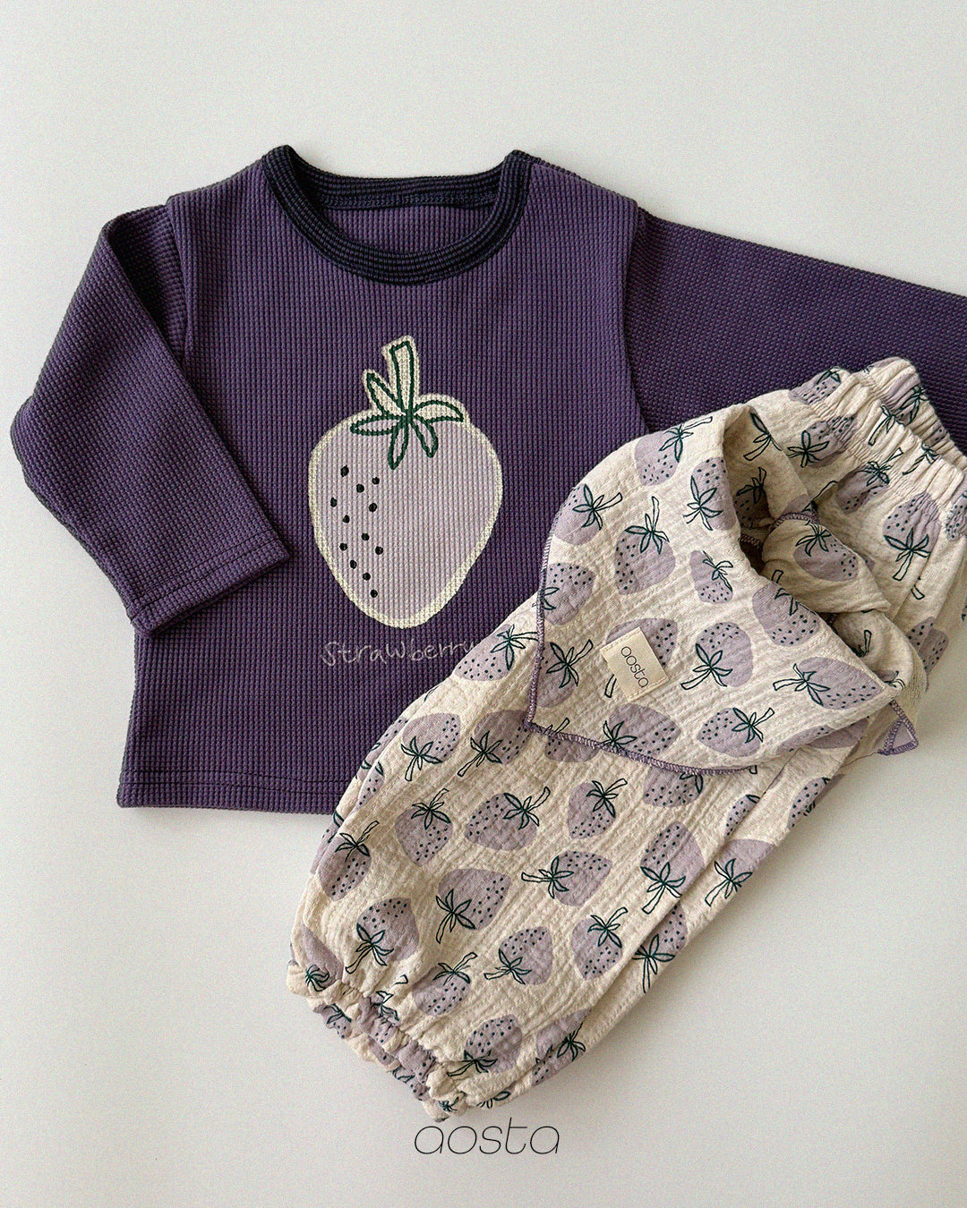 ［Aosta］Strawberry Pants