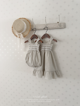 Lilly smock rompers