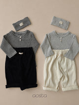 ［Aosta］Cookie Stripe Tee