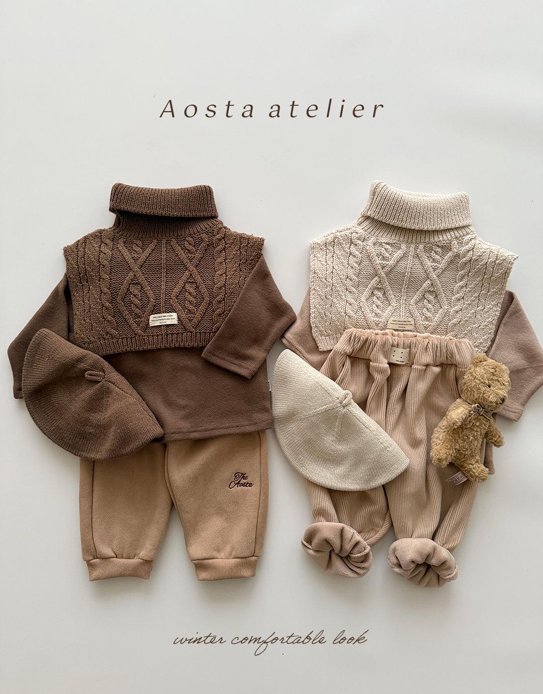［Aosta］Warm pants