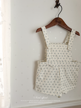 Blooming short salopette