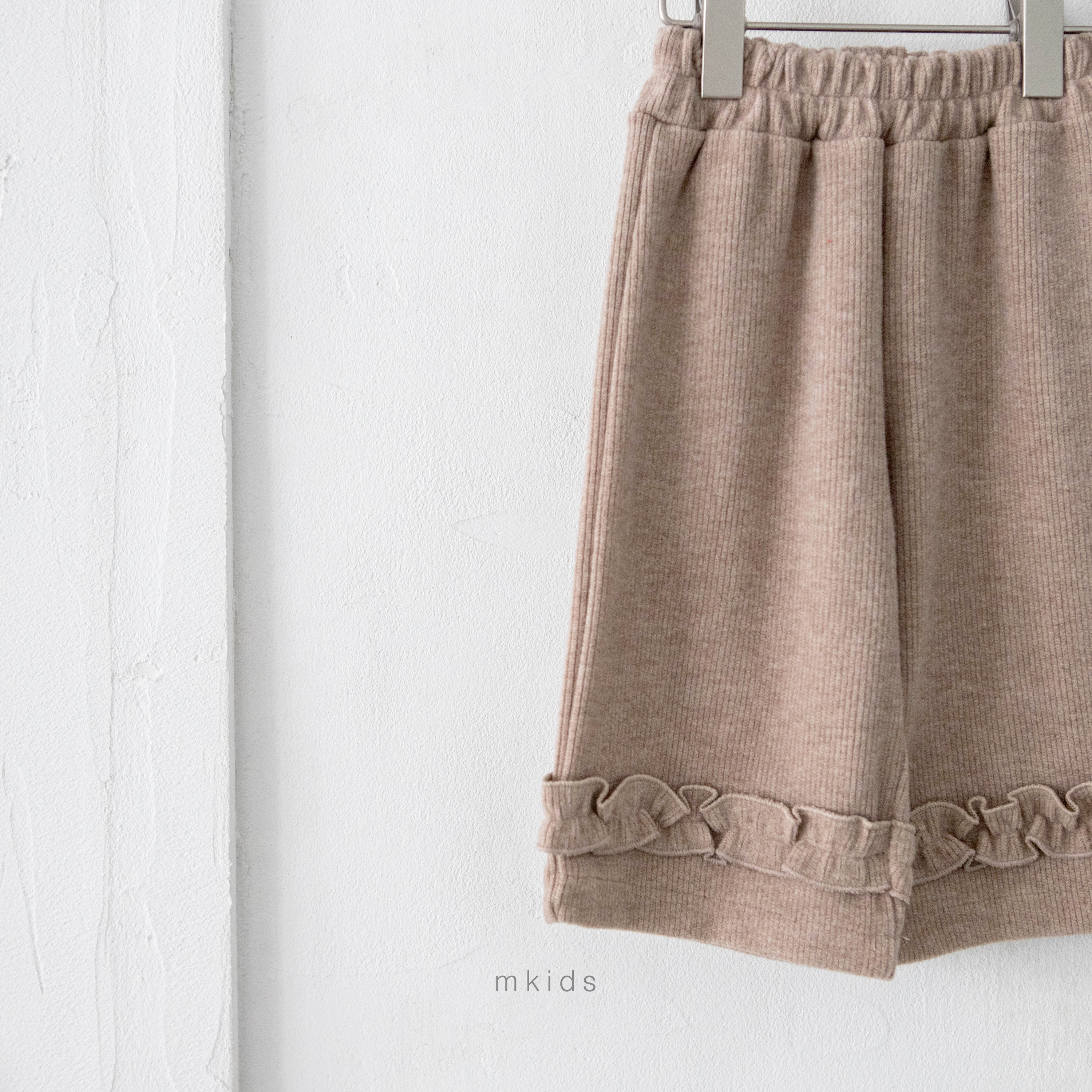 ［mkids］Bael frill pants