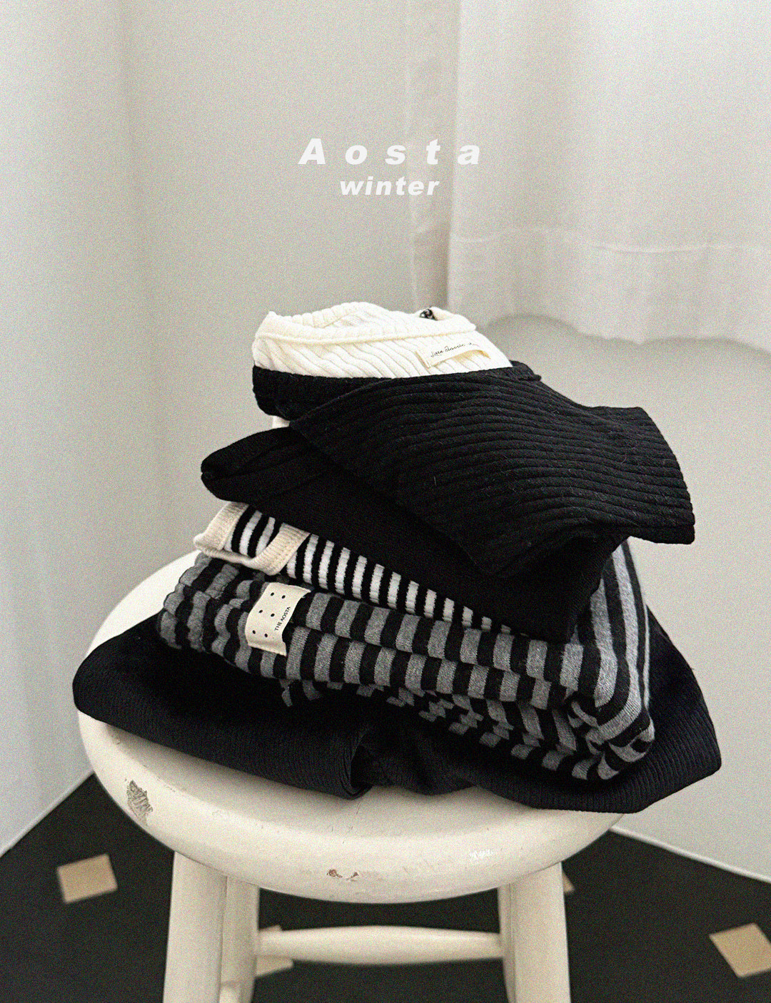 ［Aosta］Layered tee