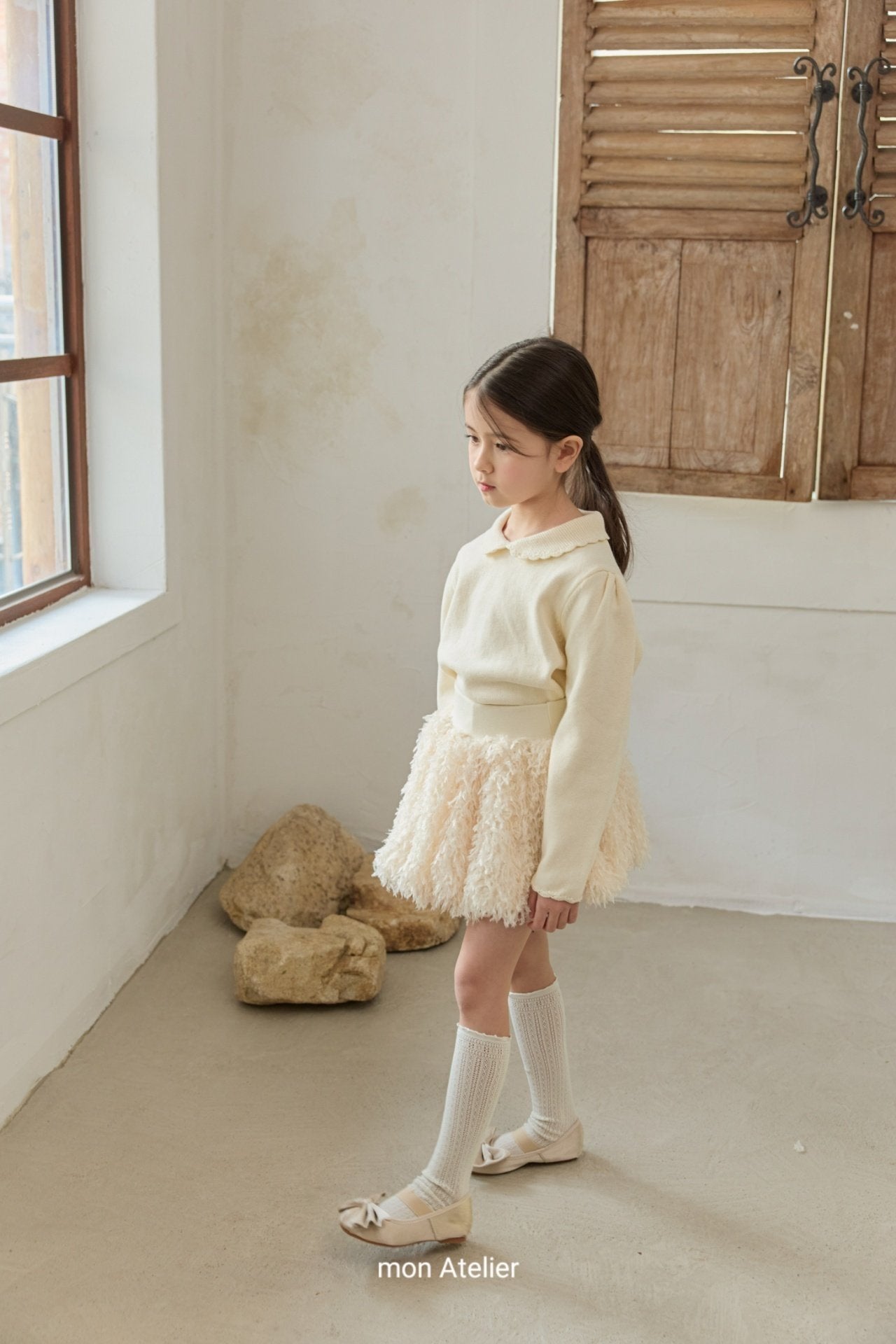 ［mon Atelier］Swan skirt