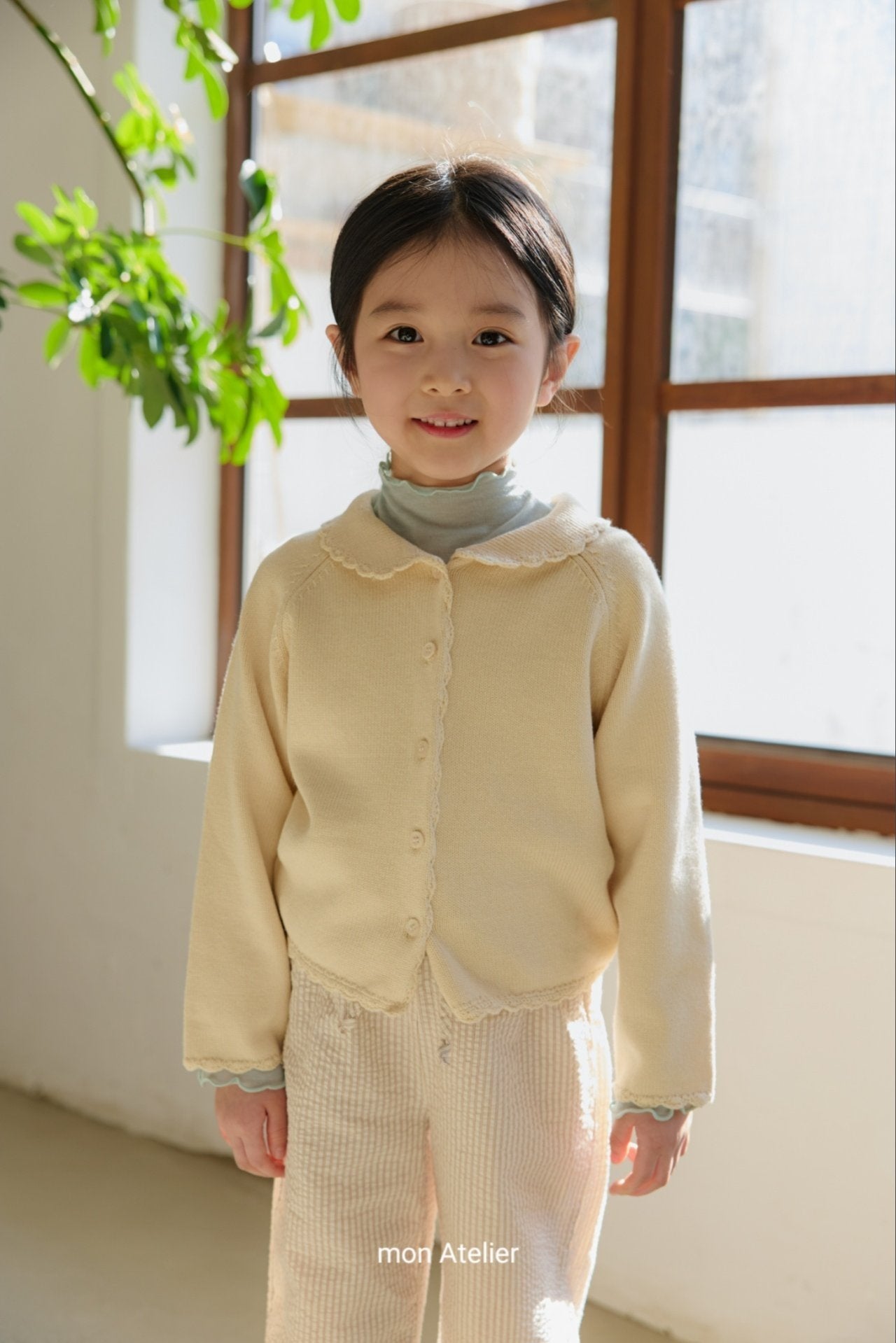 ［mon Atelier］Roro knit cardigan