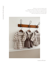 Bonbon check one-piece