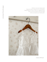 Garden shirring bustier