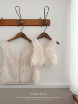 *Noeul.made* Chaton fluffy vest (baby & kids)