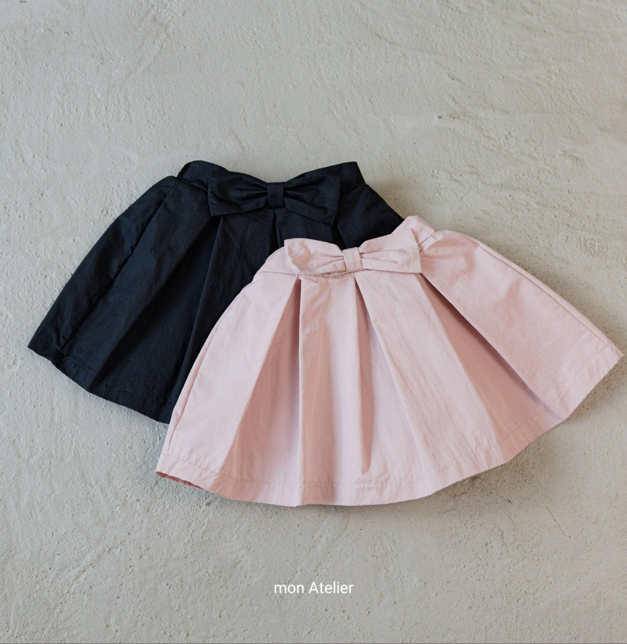 ［mon Atelier］Ribbon skirt