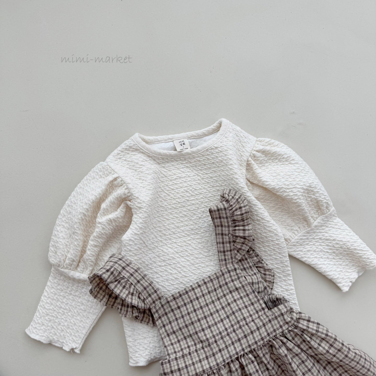 ［mimi market］Pudding puff tops