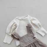 ［mimi market］Pudding puff tops